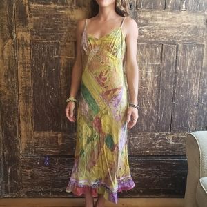90s style sun dress